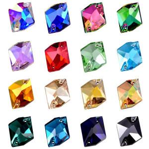 Sunshine Wholesale flat back Cosmic K9 sew on crystal Stone