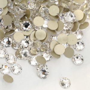 2088 16 Cut Factes Flat Back Non Hotfix Nail Crystal Rhinestones