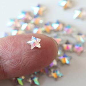 Wholesale flat back loose rhinestone nail art crystals