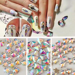 Sunshine over 50 shaps K9 flatback nail crystal rhinestones for wholesale