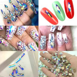 K9 nail art stone flat back crystal ab nail rhinestones 