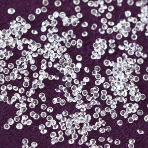 Wholesale crystal pixie dusts flat back glass stone non hot fix nail rhinestone