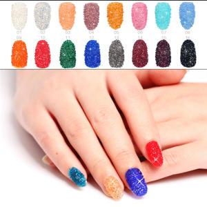 Wholesale 1mm crystal ab shiny point back glitter dusts pixie dusts for nails 