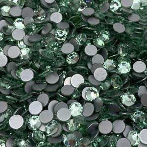 Chrysolite SS10-SS30 Crystal Stones Stickers Non Hot Fix Strass Glass Flatback Rhinestones