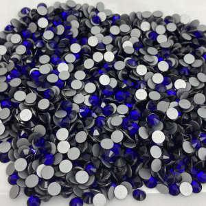 Cobalt SS10-SS30 Wholesale Nail Art Crystal Strass Non Hotfix Rhinestones