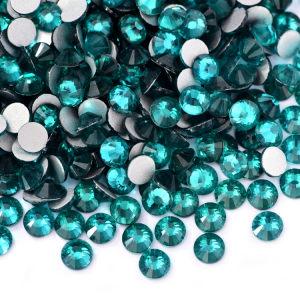 Blue zircon SS3-SS30 Factory non hotfix crystal Jelly Bottom Resin Rhinestones flat back rhinestone for cat pendan