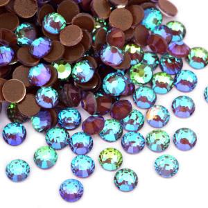 Luminous colors SS3-SS30 Crystal Glitters Stone Shaped Rhinestone Nail