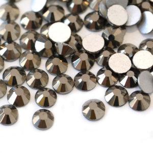 Hematite SS3-SS30 High quality non hot fix Flat back Nail Crystal Stone Glass Rhinestone For DIY Crafts ​