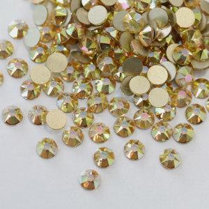 2088 Flatback Non Hot Fix Bulk Crystal Large Rhinestone Nails Flat Back Ab Rhinestones