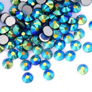 Monanta AB SS3-SS30 Factory Wholesale AB colors Bulk Package Flat Back glass Rhinestone Non Hot fix Rhinestone