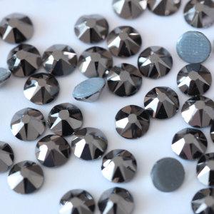 Wholesale High Quality 16 Cut Facets Crystals Stone Hot Fix Strass Flatback Glass Rhinestones