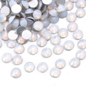 White opal SS3-SS30​ High Quality Bling Crystal Non Hot Fix Rhinestone