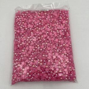 Wholesale Flat Back ABS Pearl Beads DIY Loose Plastic Half Pearl Beads for DIY Shoes Decoration - 副本 - 副本