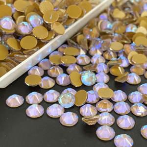 2088 Greige MI Non Hotfix Rhinestones Glitter Crystal Glue On Strass Diamond Rhinestones For Garment Nail art Decorations