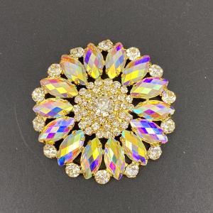 Crystal Brooches Rhinestones Appliques for Sale