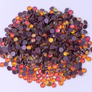 2024 New Color Rainbow Mocha Opal Flatback Non Hotfix Nail Art Glitter Crystal Strass For Bling Queen