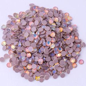 2024 New Color Coffee Mocha Opal Flatback Non Hotfix Nail Art Glitter Cristal Rhinestone For Crystal Bikini 