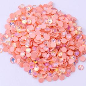 2024 New Color Champagne Mocha Opal Flatback Non Hotfix Nail Art Glitter Cristal Rhinestone Bling Craft