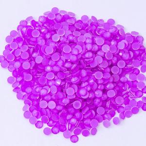 New Color New Neon Amethyst Glass Flat back Non Hotfix Crystals Rhinestones 