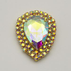 Wholesale Crystal Brooches Rhinestones Appliques With Competitive Price