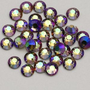 2024 New Color Paradise Shine Flat Back Crystal Beads Non Hotfix Crystal Nail Rhinestones Crystal Strass For Costumes