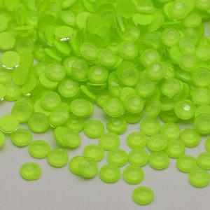 2024 Same Face and Bottom Color Neon Peridot Glass Stone Flatback Crystal Strass Glass Kristal Rhinestones For Sale