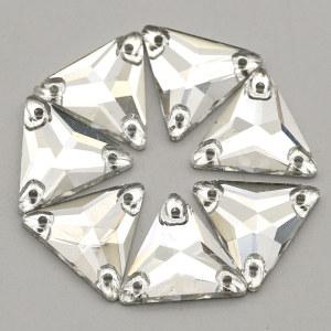 Teardrop Triangle Flatback Sew On Strass Sewing Loose Glass Crystal Rhinestones And Mirror For Dresses