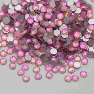 Crystal Pink Fairy Crystal Strass Flatback Non Hotfix Nail art Crystal Stone Glass Rhinestone For DIY Crafts 